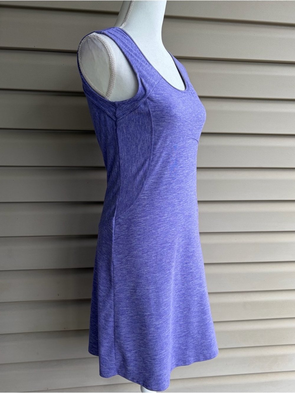 •prAna• Open Back Built-In Bra Sleeveless Athletic Dress - Size XS - Picture 4 of 9